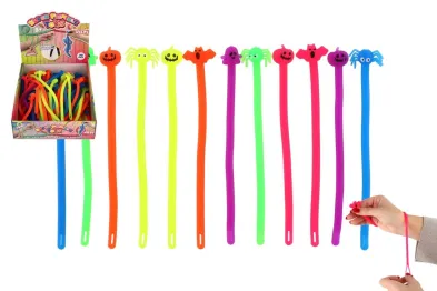 Teddies Hračka antistresová - Halloween - natahovací silikon - 20 cm