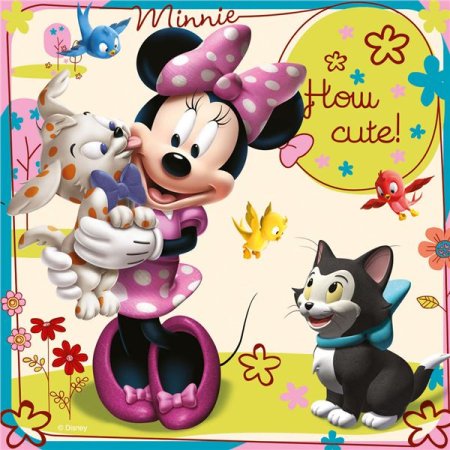Ravensburger Puzzle 3 v 1 - Minnie Mouse - 25, 36 a 49 dílků - Akce