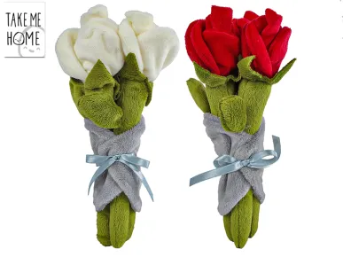 Mikro trading Take Me Home - Svazek růží plyšový - 22 cm