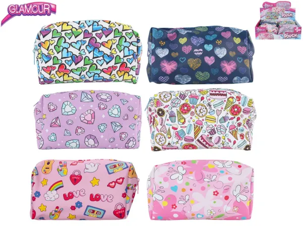 Mikro trading Glamour - Penál na zip - 6 druhů