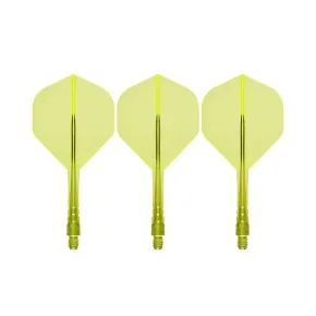 Mission Letky Force 90 Vortex - Standard No2 - Midi - Neon Yellow F4622