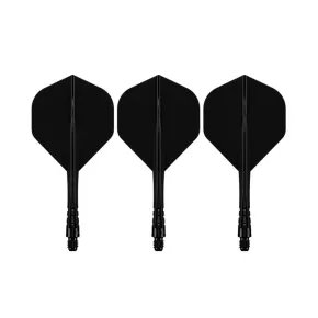 Mission Letky Force 90 Vortex - Standard No2 - Midi - Solid Black F4595