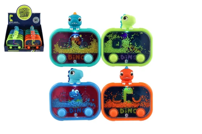 Teddies Vodní hra hlavolam - Svítící dinosaurus - 13 x 14 cm - na baterie