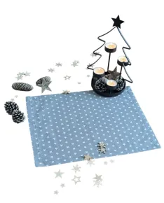 LKV Lomnice Textilní prostírání Vánoce - 1 ks - hvězdičky