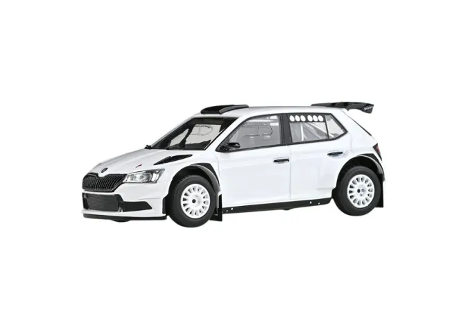 Abrex Škoda Fabia III FL Rally2 Evo (2019) - Bílá - šotolinová kola
