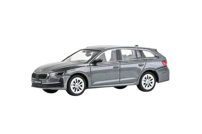 Abrex Škoda Octavia IV FL Combi (2024) - Šedá Graphite Metalíza