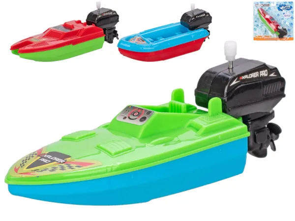 Mikro trading Člun na natažení - 16 cm - plující po vodě