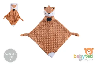 babyted Srneček usínáček - kousátko, chrastítko plyš - 25 x 25 cm