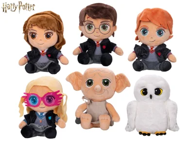 Mikro trading Harry Potter - postavy plyšové - 25 cm - sedící - 6 druhů
