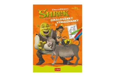 Trefl Omalovánky - Shrek - 20 x 27,5 cm
