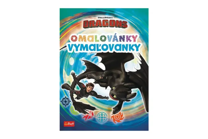 Trefl Omalovánky - Jak vycvičit draka - 20 x 27,5 cm