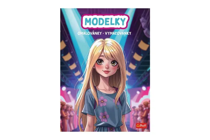 Trefl Omalovánky - Modelky - 20 x 27,5 cm