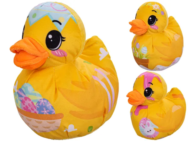Mikro trading Kačenka plyšová - 19 cm - velikonoční