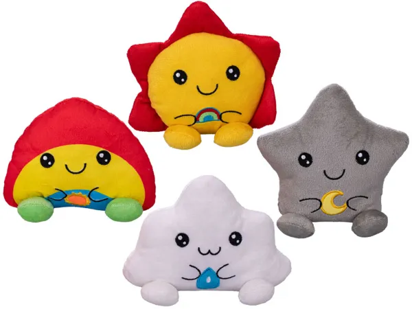 Mikro trading Postavička plyšová - POČASÍ - 4 druhy