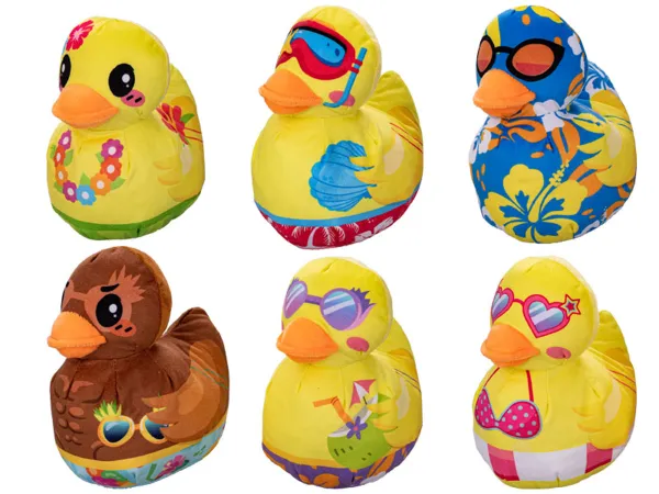 Mikro trading Kačenka plyšová - 19 cm - prázdninová