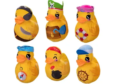 Mikro trading Kačenka plyšová - 19 cm - námořník / pirát