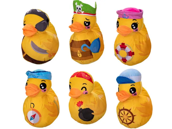 Mikro trading Kačenka plyšová - 19 cm - námořník / pirát