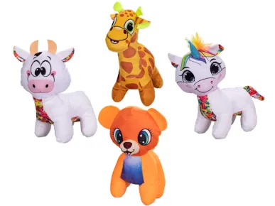 Mikro trading Zvířátko plyšové - 21 cm - stojící