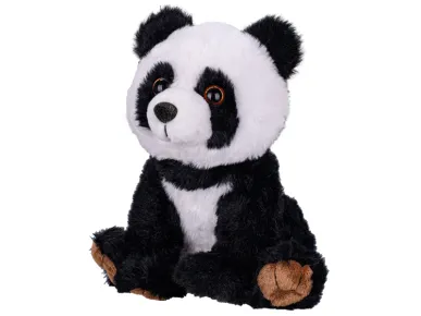 Mikro trading Panda plyšová - 25 cm - sedící
