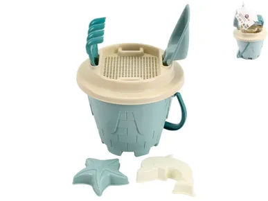 Mikro trading Sada na písek s kyblíkem - modrá