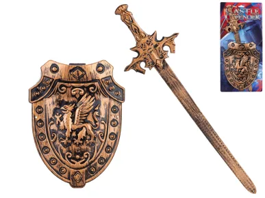 Mikro trading Sada rytíř - Meč a štít