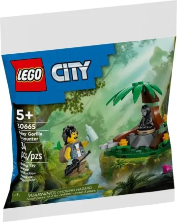 LEGO City 30665 - Setkání s mládětem gorily