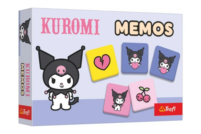 Trefl Pexeso papírové Kuromi - 30 kartiček