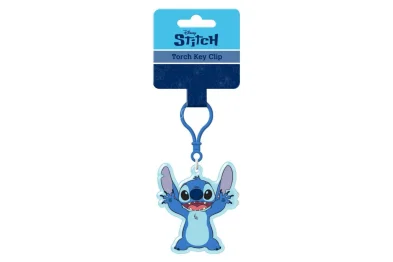 Teddies Přívěsek na klíče - Klíčenka Lilo a Stitch - 11 cm - se světlem