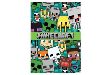 Teddies Poznámkový blok Minecraft - A6, linkovaný