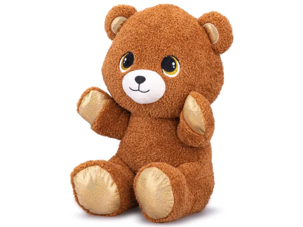 Mikro trading Medvídek plyšový - 37 cm - sedící