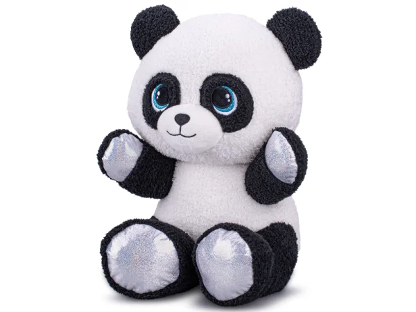 Mikro trading Panda plyšová - 37 cm - sedící