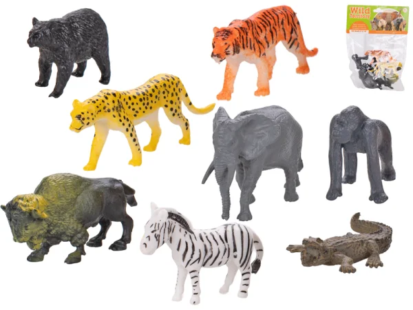 Mikro trading Zvířátka safari - 8 ks v sáčku