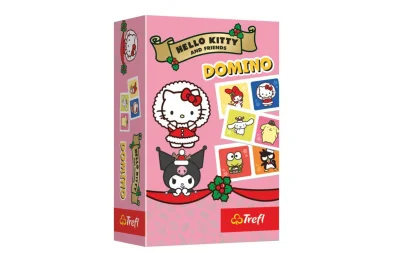 Trefl  Hello Kitty - Domino papírové - 28 kartiček