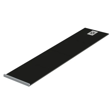 Bullet Puzzle Dart Mat - Koberec k terči - with Oche - 237 cm - Black / Grey