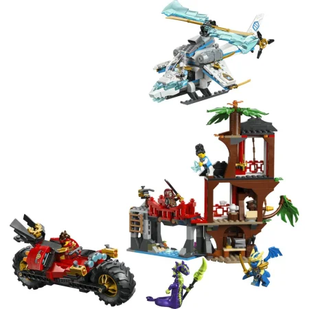 LEGO Ninjago 71857 - Souboj nindža vozidel a domek na stromě