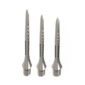 Caliburn Kovové hroty - Bamboo - Silver & Black - 30 mm