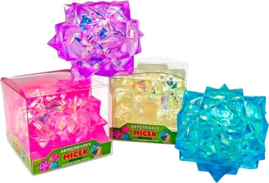 Mac Toys GLUMI - Antistresový míček – třpytivý