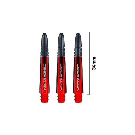 Winmau Násadky Vecta Blade 360 - short - red