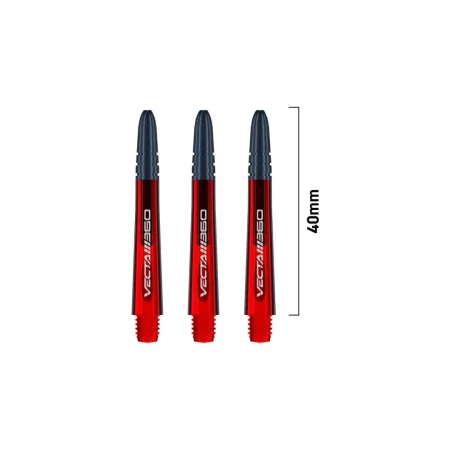Winmau Násadky Vecta Blade 360 - medium - red