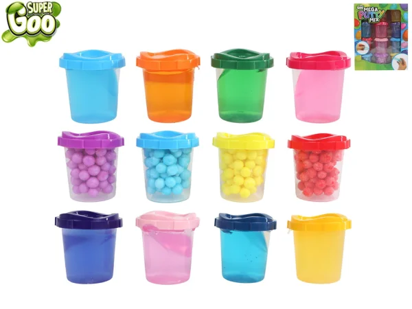 Mikro trading Super Goo - Sada hmot á 50 g - 12 ks v krabičce