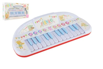 Teddies Piánko ZVÍŘÁTKA pro nejmenší - 35 cm - se zvukem