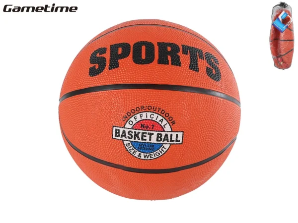 Mikro trading Gametime - Basketbalový míč - velikost 7 (nenafouknutý)