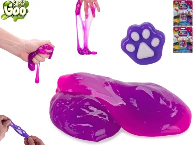 Mikro trading Super Goo - Hmota duhová - 90 gramů - se strečovou hračkou
