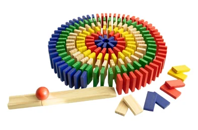 2Kids Toys Domino barevné - 400 dílků