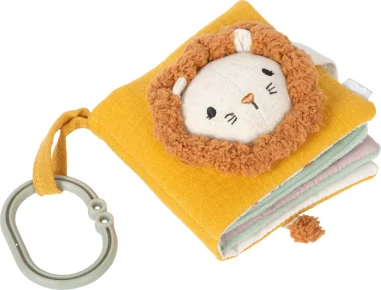 Small Foot Látková kniha k zavěšení - Lvíček