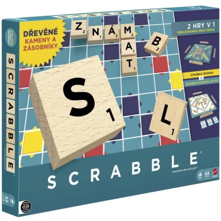 Scrabble - dřevěná edice CZ