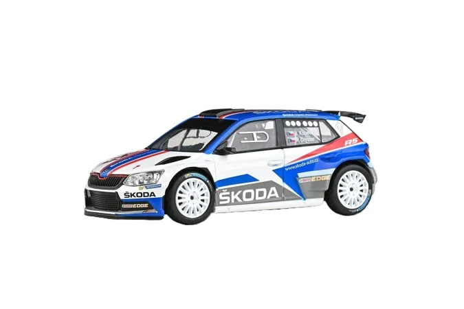Abrex Škoda Fabia III R5 (2015) - Škoda Motorsport Design CS 2018
