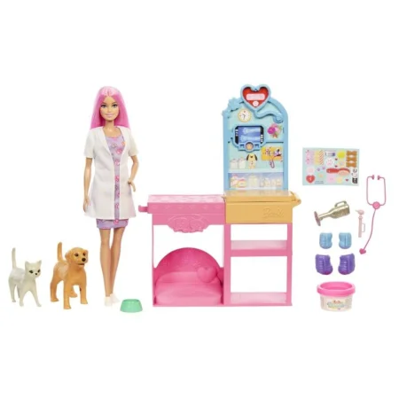 Mattel Barbie herní set povolání - Veterinářka