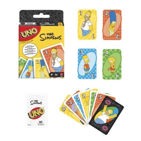 Mattel UNO - SIMPSONOVI - karetní hra