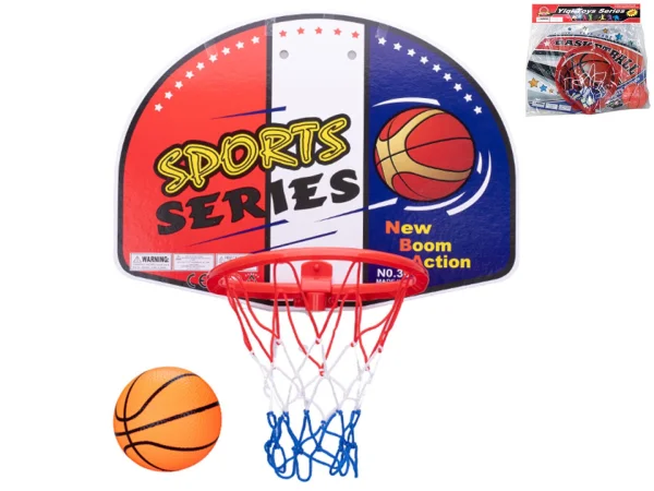 Mikro trading Basketbalový koš s míčem - 2 druhy